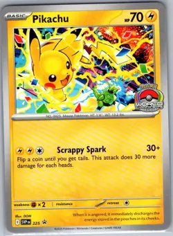Pikachu - (World Championship 2025) 225 SV Scarlet & Violet - Pokemon Card - NM - Image 1