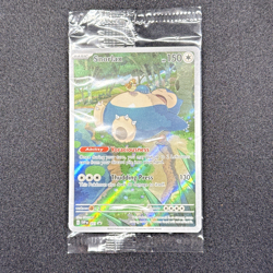 Pokemon TCG Snorlax 051 SV Scarlet & Violet 151 Promo Card Sealed - Image 1