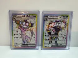 Pokemon Prismatic Evolutions Figure Collection - Promo Cards, Pin, Sleeves, Fig - Image 2