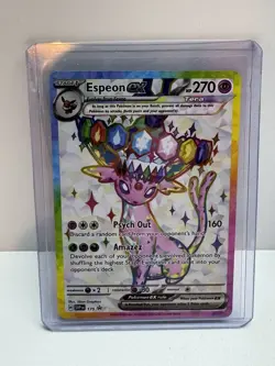 Pokemon Prismatic Evolutions Figure Collection - Promo Cards, Pin, Sleeves, Fig - Image 4