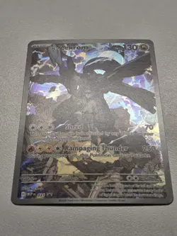 N's Zekrom 031 Ascended Heros ETB Promo Full Art Illustration Rare Pokemon Card - Image 2