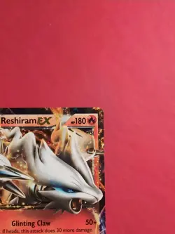 Pokemon TCG Reshiram EX Black White Holo Promo Card BW36 HP - Image 5