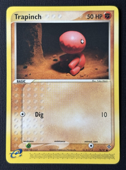 Pokemon Trapinch #78/97 #79/97 & Vibrava #42/97 EX Dragon Card Set - Image 3