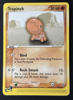 Pokemon Trapinch #78/97 #79/97 & Vibrava #42/97 EX Dragon Card Set - Image 4