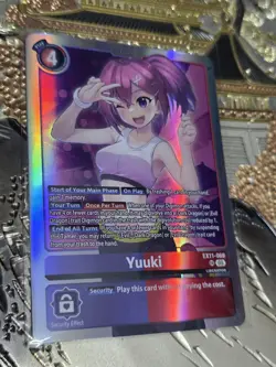 Digimon Card Game Yuuki Super Rare Dawn of Liberator EX11-069 SR - Image 1
