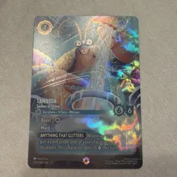 Disney Lorcana Tamatoa-Seeker of Shine Foil Rare The First Chapter 237/204 Card - Image 1