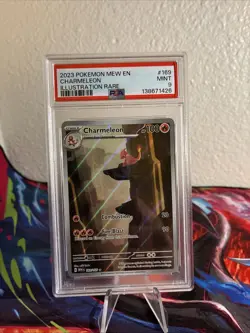 Pokemon TCG Charmeleon Scarlet Violet-151 Illustration Rare Card 169/165 PSA 9 - Image 1