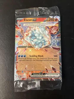 Eiscue ex 042/197 Sealed Promo Holo Pokemon Card Obsidian Flames NM - Image 1