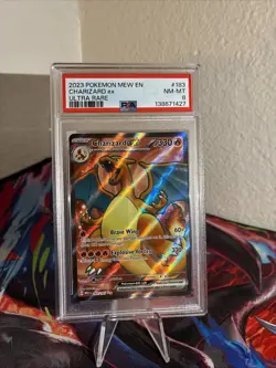 2023 Pokemon Mew En Charizard Ex PSA 10 #183 Ultra Rare SICK CARD 🔥 - Image 1