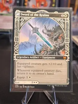 Halvar, God Of Battle Showcase Kaldeheim Mythic Rare MTG Magic - Image 2