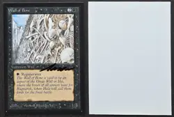 SIGNED MtG Magic Anson Maddocks _ Beta CE _ Artist Proof _ WALL OF BONE _ 1/50! - Image 1