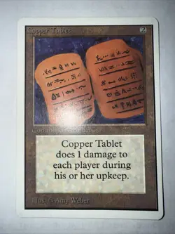 MTG - Magic The Gathering - Copper Tablet - Unlimited - Image 1