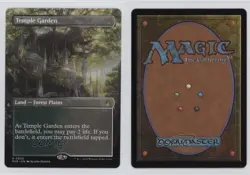 Borderless Temple Garden Magic: Ravnica Remastered RVR #0300 - Image 3