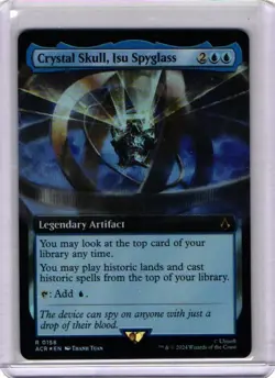 Crystal Skull, Isu Spyglass (Extended Art) Foil - Assassin's Creed MTG - R - Image 1