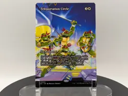 MTG Teleportation Circle SHOWCASE NON-FOIL #0002 TMNT PZA Mythic NM Magic - Image 1