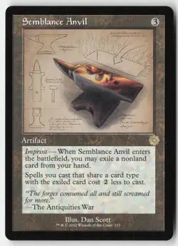 MTG - Semblance Anvil #115 - Regular - BRR The Brothers' War Retro Artifacts - Image 1