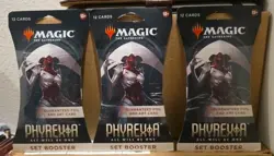 3 Factory Sealed Magic MTG Phyrexia All Will Be One Booster Packs 🗯🗯🗯 - Image 1