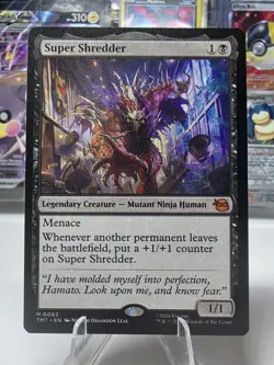 Super Shredder Teenage Mutant Ninja Turtles Foil #83 - Image 1