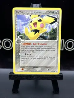 Pichu 76/110 Pokemon TCG EX Holon Phantoms Regular Common 2006 LP - Image 2