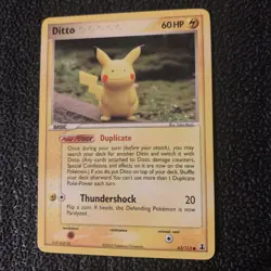 Pokemon Ditto 63/113 Pikachu 2005 Delta Species NM - Image 1