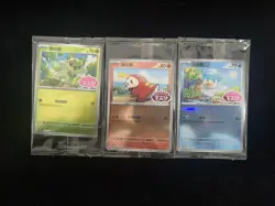 2025 Pokemon TCG S-Chinese PROMO 119/SV-P 120/SV-P Quaxly Holo Sealed Lot*3 IH59 - Image 2