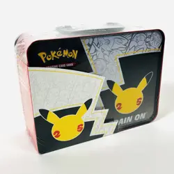 Pokemon TCG Celebration 25th Anniversary Collector’s Chest Lunch Box Tin Sealed - Image 4