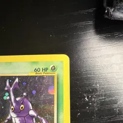 Pokemon Heracross 6/111 Neo Genesis Holo Rare 1st Edition Basic 2000 English - Image 3