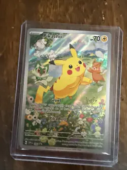 Pokemon Pikachu TCG SVP 88 Black Star Promo Holo Rare Card - Image 1