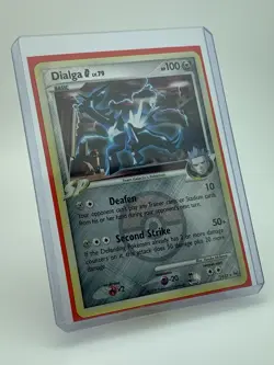 Pokemon TCG • Dialga G • Platinum 7/127 • NM Rare Crosshatch Holo - Image 1