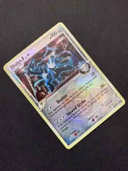 Pokemon TCG • Dialga G • Platinum 7/127 • NM Rare Crosshatch Holo - Image 4