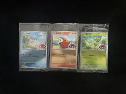 2025 Pokemon TCG S-Chinese PROMO 119/SV-P 120/SV-P Quaxly Holo Sealed Lot*3 IH59 - Image 1