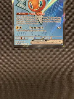 Pokemon TCG Rotom ex 111/094 Me02: Phantasmal Flames Ultra Rare Near Mint - Image 4