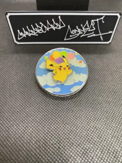 2021 Pokemon Celebrations Flying & Surfing Pikachu Pin Official Pokemon Pin - Image 1