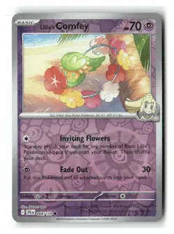 Lillie's Comfey 068/159 Common Journey Together Pokemon Reverse Holo Near Mint - Image 1