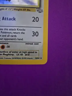 Pokemon TCG Pidgeot 8/64 Jungle Set Holo Rare WOTC VTG 1999 LP+ - Image 4
