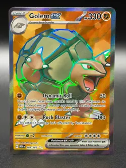 Golem ex 189/165 Ultra Rare SV: Scarlet & Violet 151 Pokemon TCG - NM - Image 1