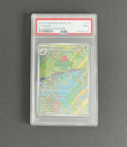 Ivysaur 151 Illustration Rare IR Pokemon TCG 167/165 PSA 9 English - Image 1