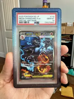 Full-Art Mega Charizard X ex Pokemon 2025 Inferno X SAR Japanese 110/080 - Image 1