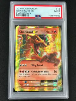 Pokemon 2016 Charizard EX 12/108 PSA 9 - Image 1