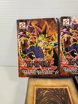 Yu-Gi-Oh! 1996 TCG Official Rule book Lot Of 3 And 2 1996 Deck Zone Layout - Image 2