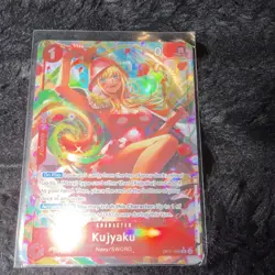 One Piece Kujyaku Character Card OP11-004 Holo Collectible CCG English - Image 1