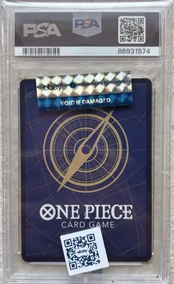 Bandai Marco OP02-018 Treasure Cup Promo One Piece CCG Foil PSA 10 - Image 2