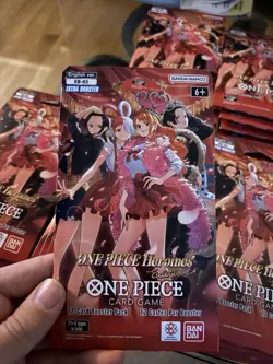 Lot Of 23✅ One Piece TCG EB-03 Heroines Edition Sleeved Booster Packs - Image 2