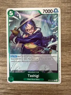 Tashigi OP12-031 - One Piece TCG: Legacy of the Master - Rare Foil - English - Image 1