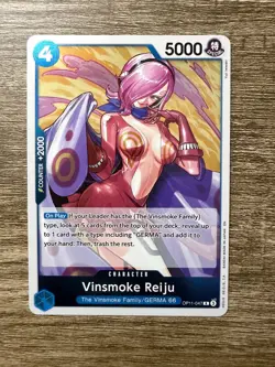 Vinsmoke Reiju OP11-047 - One Piece TCG A Fist of Divine Speed Rare Foil English - Image 1