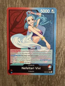 Nefeltari Vivi Leader EB03-001 - One Piece Heroines Edition - English - Image 1