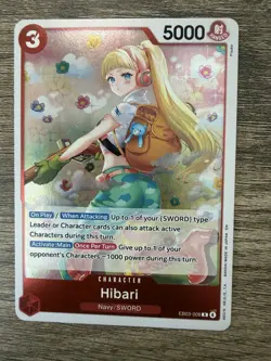 Hibari EB03-008 - One Piece TCG: Heroines Edition - Rare Foil - English - Image 1