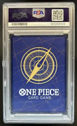 2024 One Piece The Best Monkey.D.Luffy Secret Rare Alt Art #OP05-119 PSA 9 - Image 2