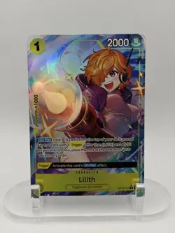 One Piece Lilith Alt Art OP13-113 R - Carrying on His Will NM ENGLISH - Image 1