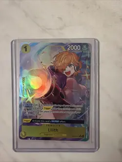Lilith - Alt Art - OP13-113 - Carrying On His Will - One piece TCG - Image 1